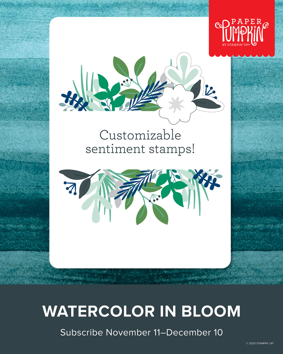 December Paper Pumpkin - Wrapped in Cheer